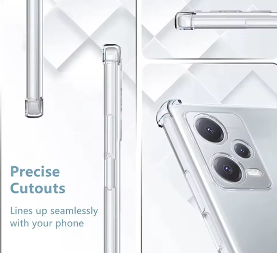 Carcasa Para Xiaomi 15c 4g/ 5g Transparente Reforzada 4