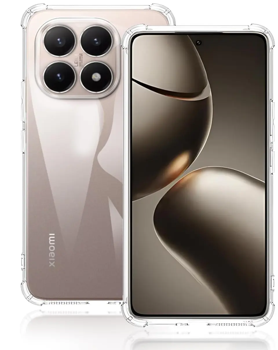 Carcasa Para Xiaomi 15t Transparente Reforzada 1