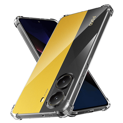 Carcasa Para Xiaomi Poco X7 Pro 5g Transparente Reforzada