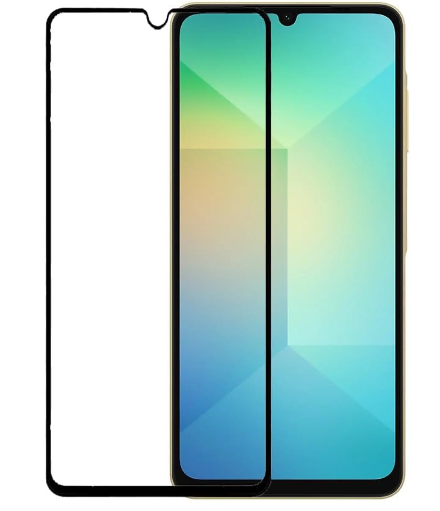Mica Lámina Vidrio Templado Completa Para Samsung A06 4g 5g 4