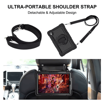 Funda Carcasa Antigolpes 360 Para Tablet A11+ Plus Con Correa