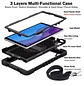 Funda Carcasa Antigolpes 360 Para Tablet A11+ Plus Con Correa - Miniatura 4