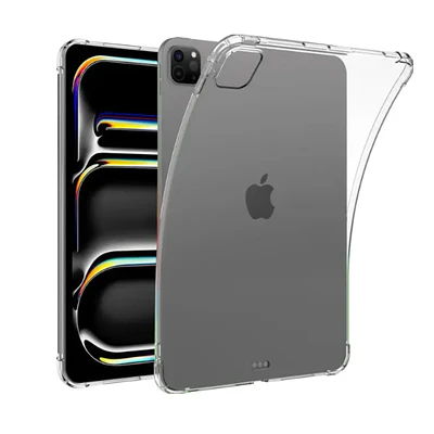 Carcasa Transparente Reforzada Para iPad Pro 11 M5 2025