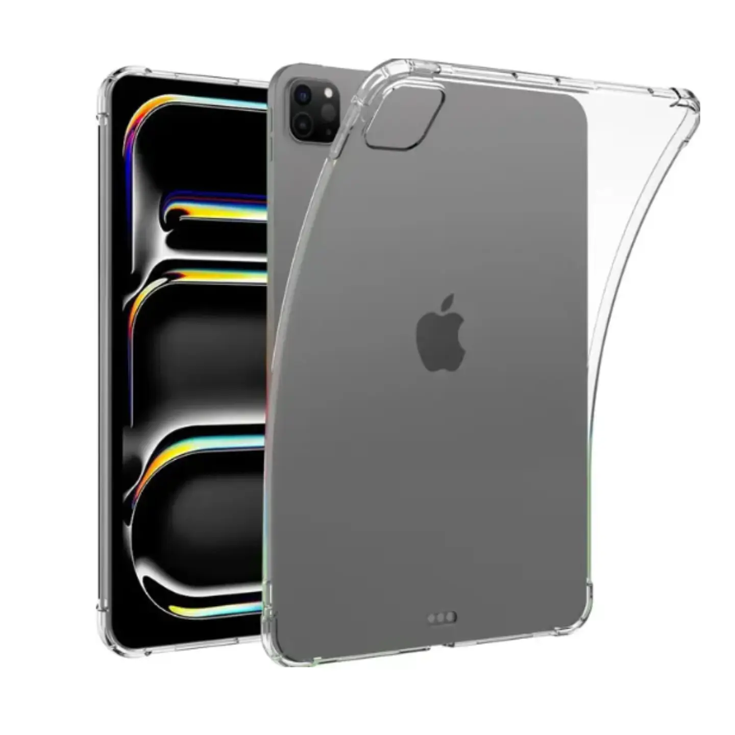 Carcasa Transparente Reforzada Para iPad Pro 11 M5 2025 1