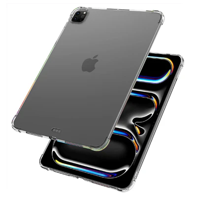 Carcasa Transparente Reforzada Para iPad Pro 11 M5 2025
