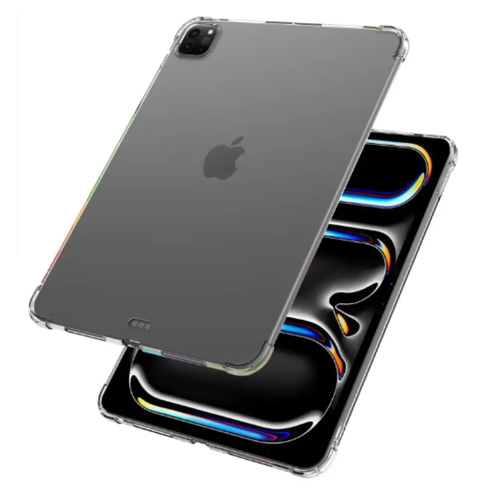 Carcasa Transparente Reforzada Para iPad Pro 11 M5 2025 2