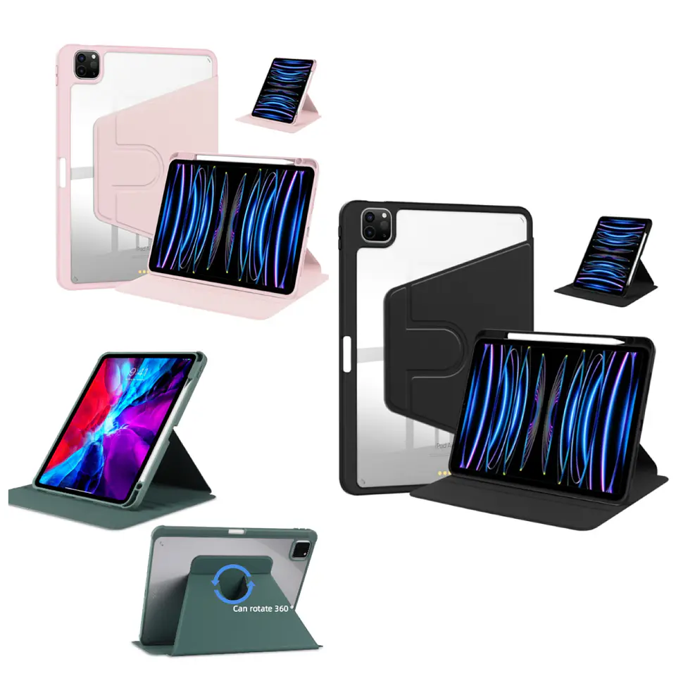Carcasa Smart Cover Clear 360 Para iPad Pro 13 M5 2025 1