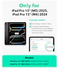 Carcasa Smart Cover Ranura Para iPad Pro 13 M5 2025 Negro - Miniatura 7