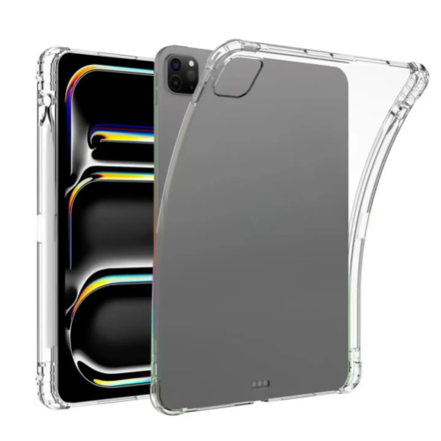 Carcasa Transparente Con Ranura Para iPad Pro 13 M5 2025 1