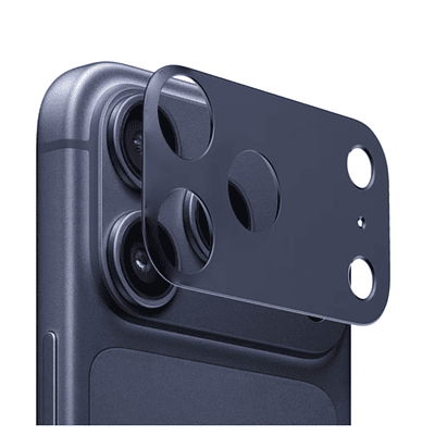 Protector trasero de cámara para iPhone 17 Pro Max Azul