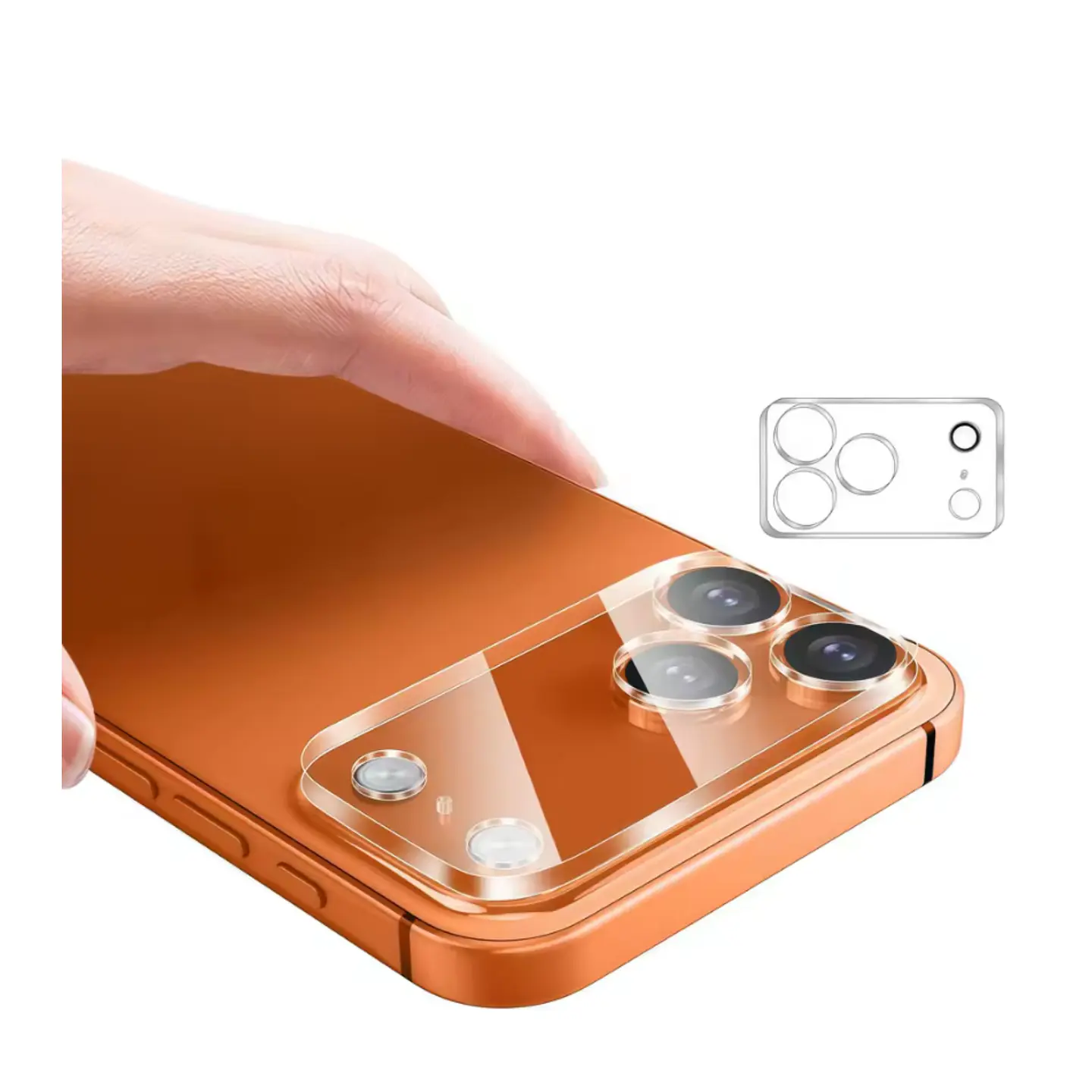 Protector Trasero de Cámara para iPhone 17 Pro Transparente 1
