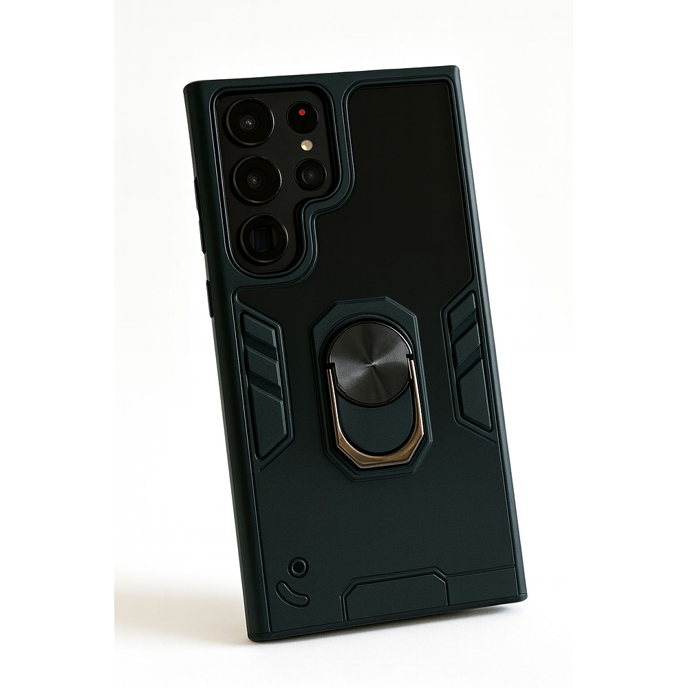 Carcasa Para Samsung S26 Ultra Anti Golpes Anillo Negro