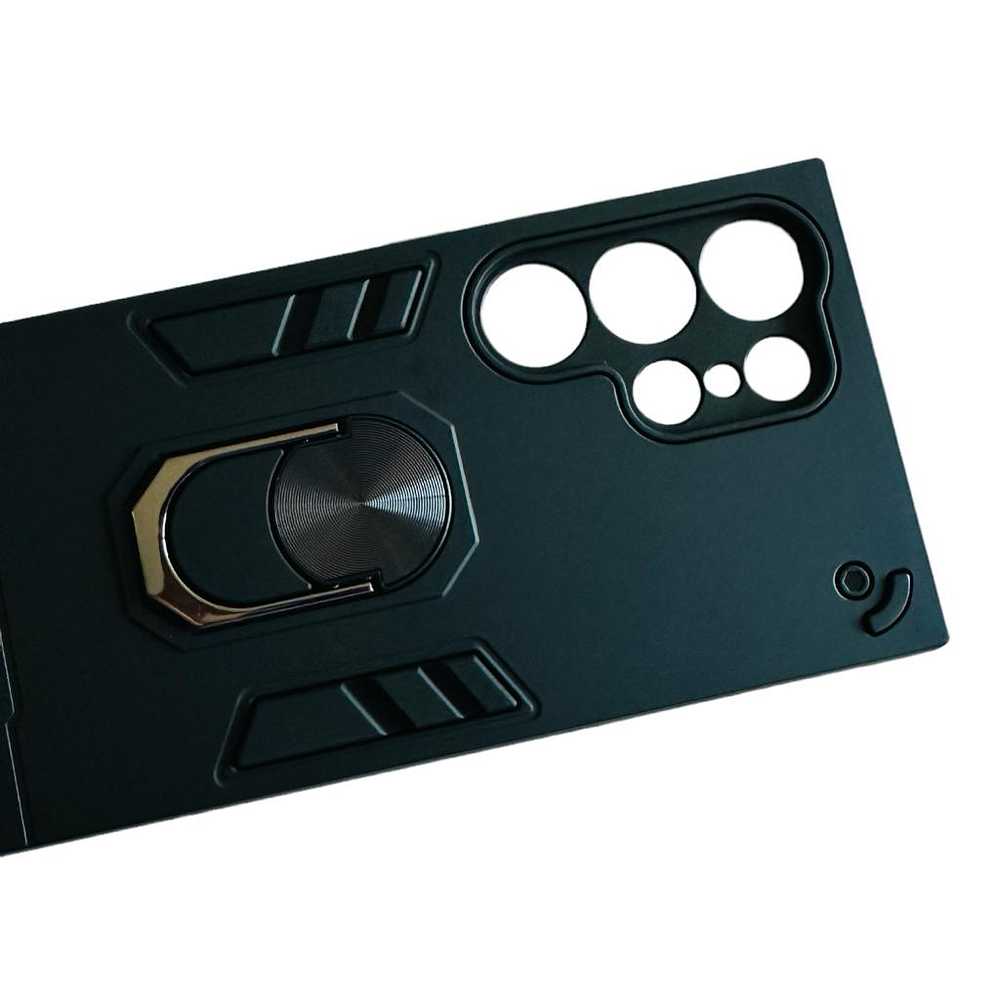 Carcasa Para Samsung S26 Ultra Anti Golpes Anillo Negro