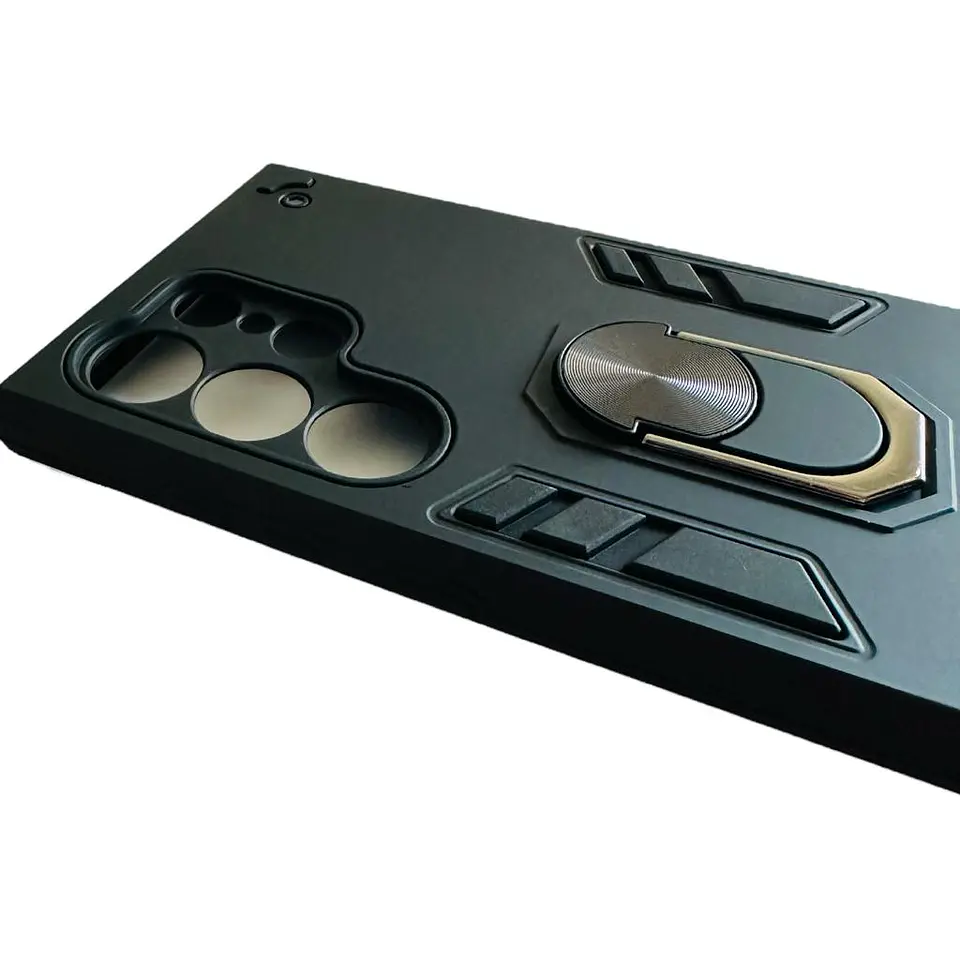 Carcasa Para Samsung S26 Ultra Anti Golpes Anillo Negro 4