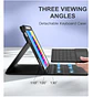 Funda Con Teclado Negro Para iPad 10ma Gene 10.9 Touchpad - Miniatura 6