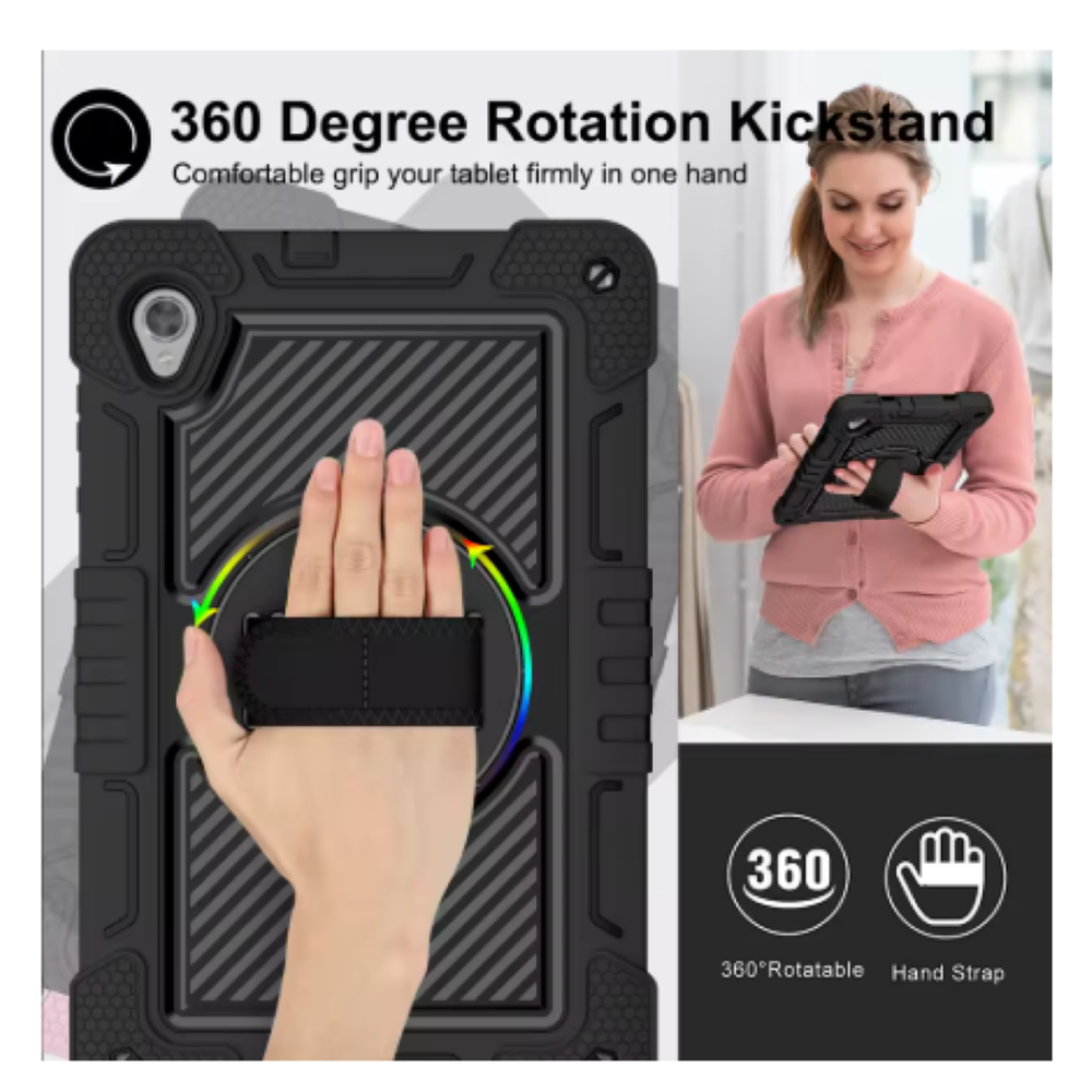 Funda Carcasa Antigolpes 360 Para Tablet S10 Fe 10.9 Correa