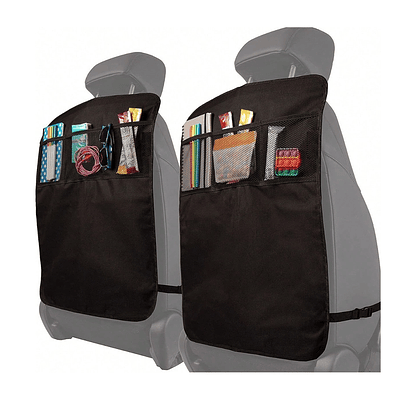 Protector Respaldo Asiento Auto Silla Bebe Soporte Tablet