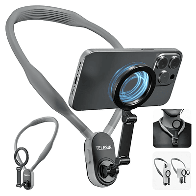 Soporte De Cuello Para Celular Con Anillo Magnético