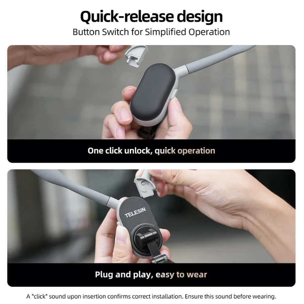 Soporte De Cuello Para Celular Con Anillo Magnético