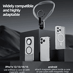 Soporte De Cuello Para Celular Con Anillo Magnético
