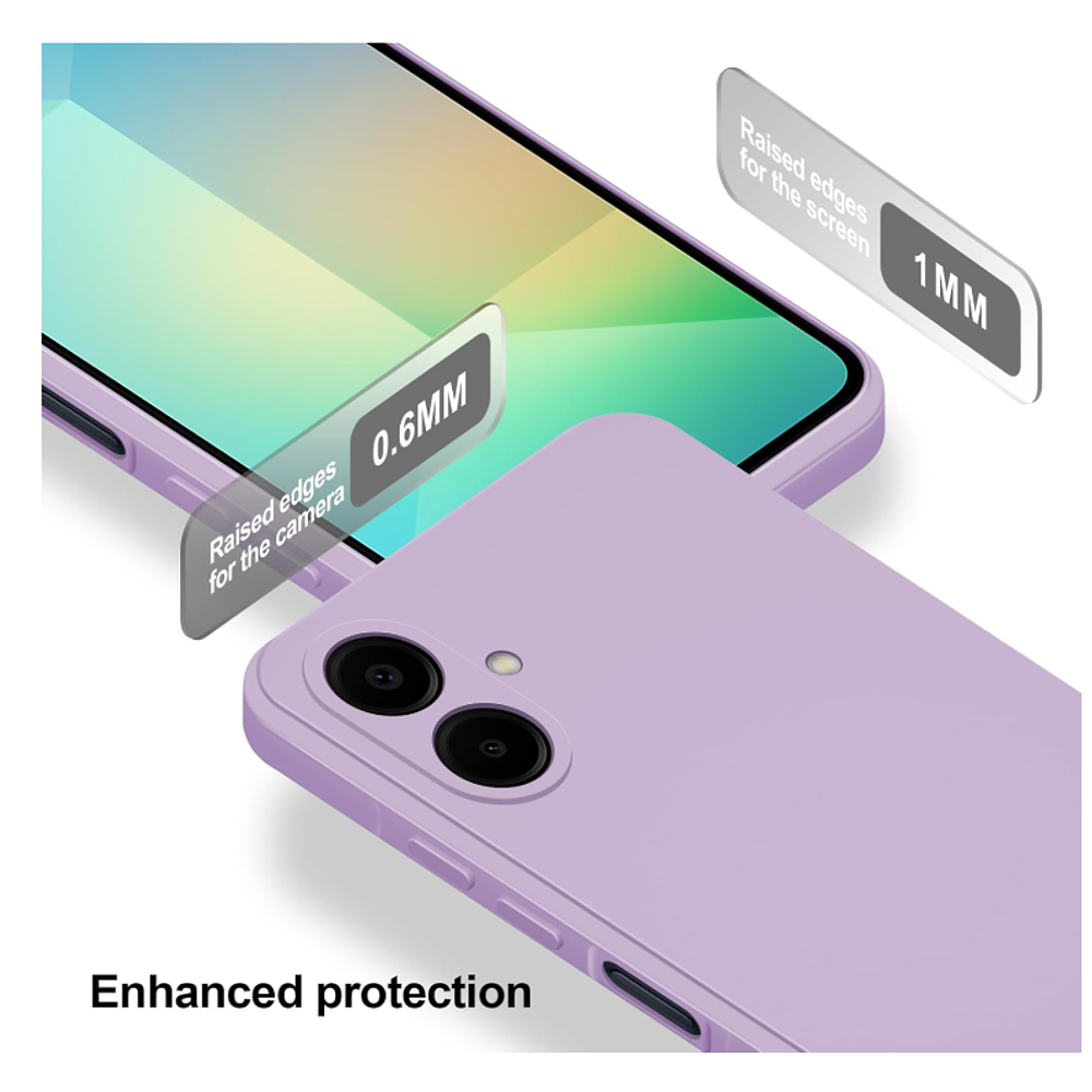 Carcasa Funda Para Samsung A06 5g Silicona Color