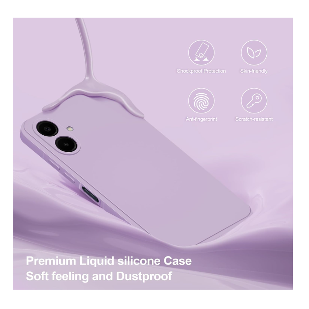 Carcasa Funda Para Samsung A06 5g Silicona Color