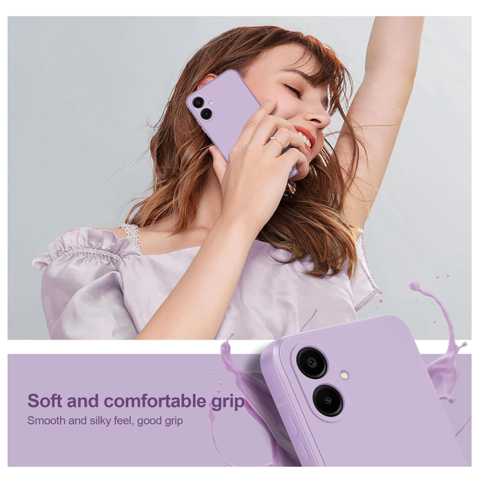 Carcasa Funda Para Samsung A06 5g Silicona Color