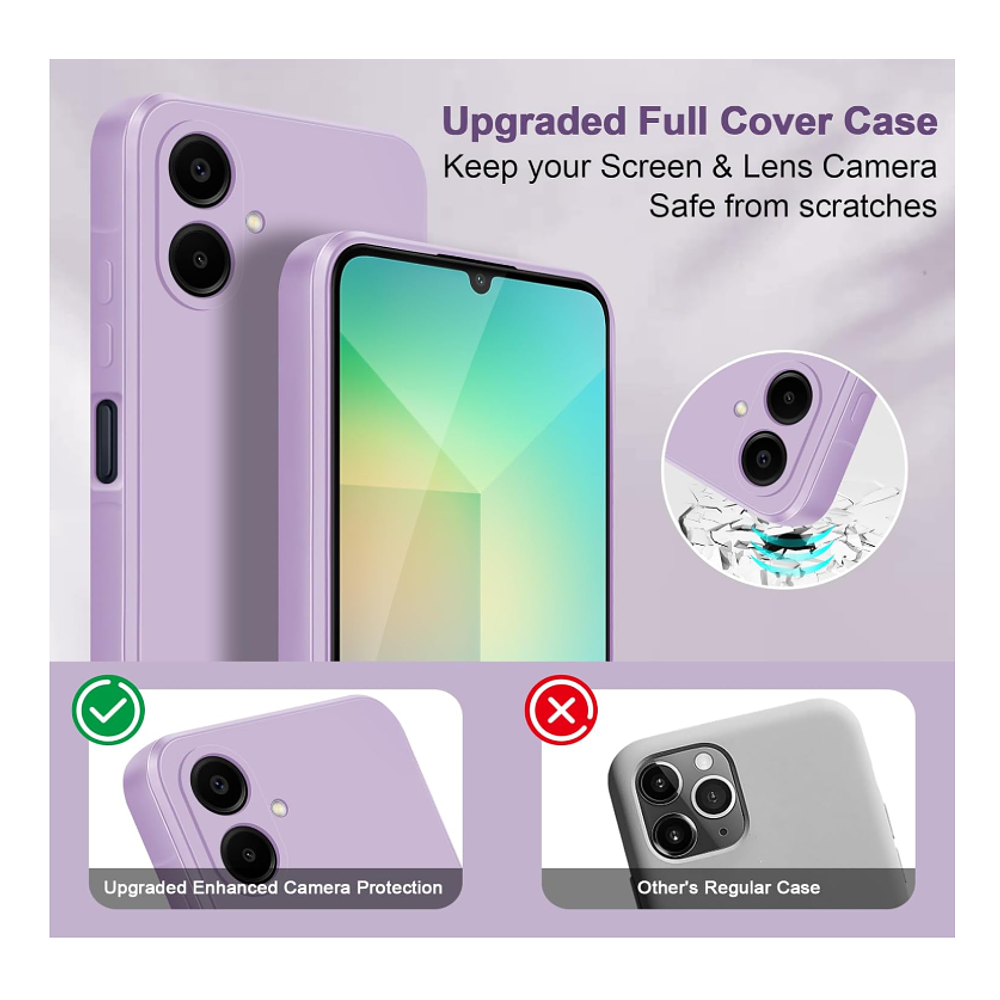 Carcasa Funda Para Samsung A06 5g Silicona Color
