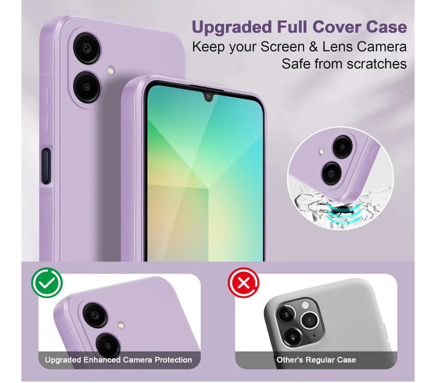 Carcasa Funda Para Samsung A06 5g Silicona Color 11