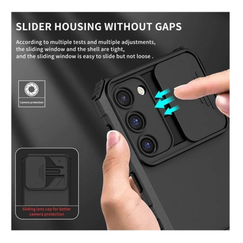 Carcasa Funda Para Samsung S25 Anti Golpes Autofocus