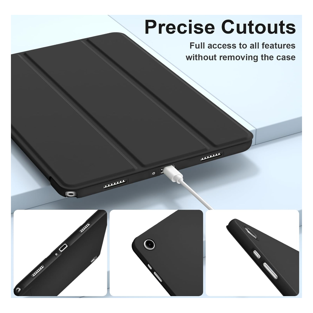 Funda Carcasa Smart Cover Para Tablet Samsung A11+ Plus 2025