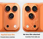 Protector trasero de cámara para iPhone 17 Pro Orange - Miniatura 2