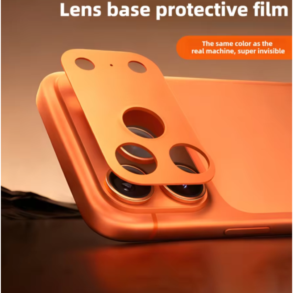 Protector trasero de cámara para iPhone 17 Pro Orange
