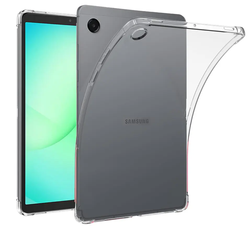 Carcasa Transparente Reforzada Para Tablet Samsung A11 Plus 1