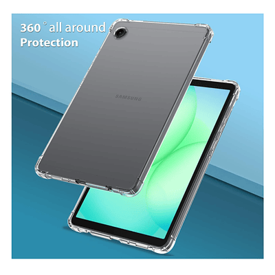 Carcasa Transparente Reforzada Para Tablet Samsung A11 Plus