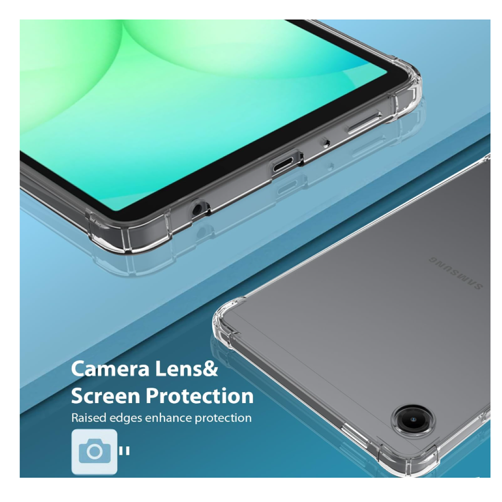 Carcasa Transparente Reforzada Para Tablet Samsung A11 Plus