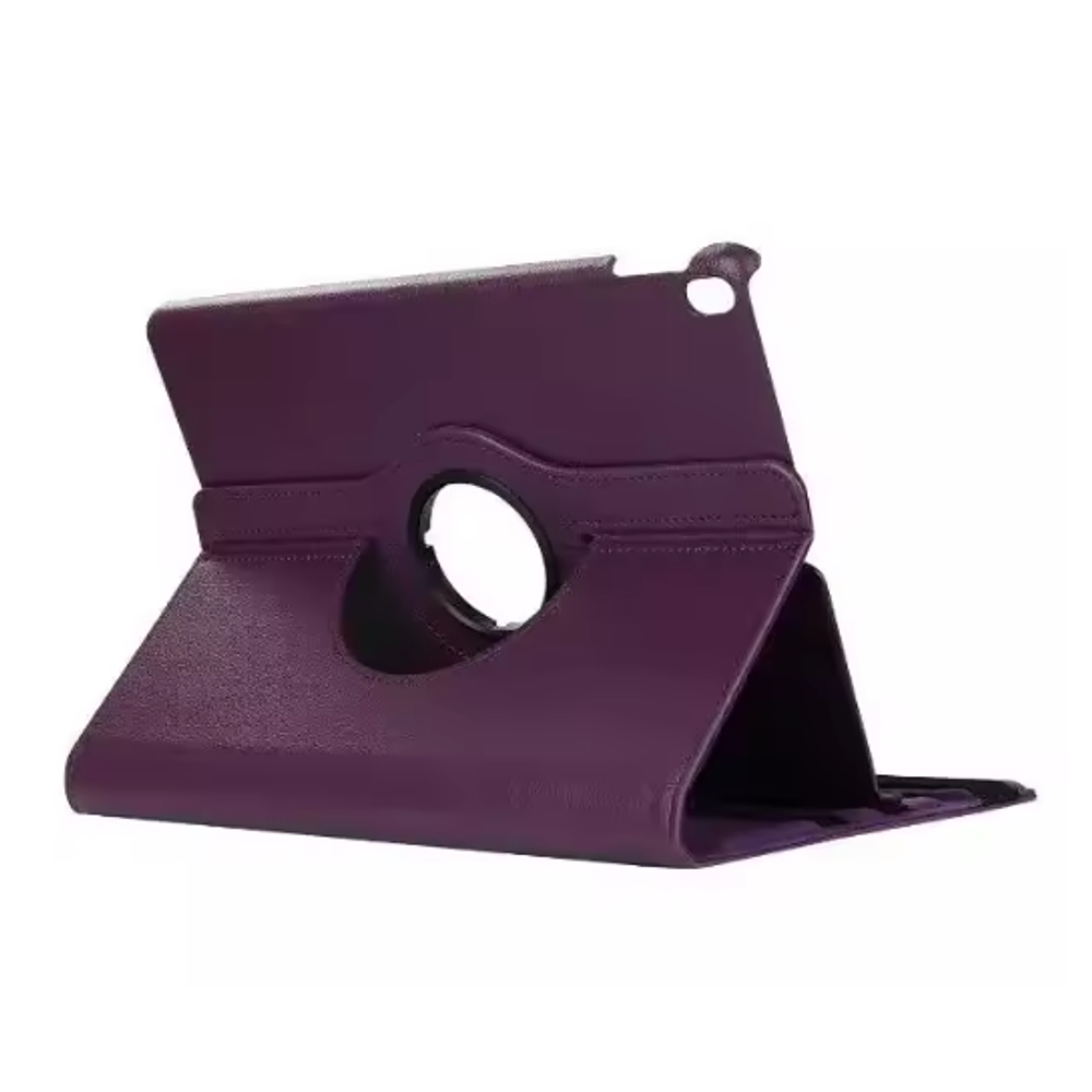 Carcasa Funda Giratoria Para iPad 7ma 8va 9na 10.2 Morado