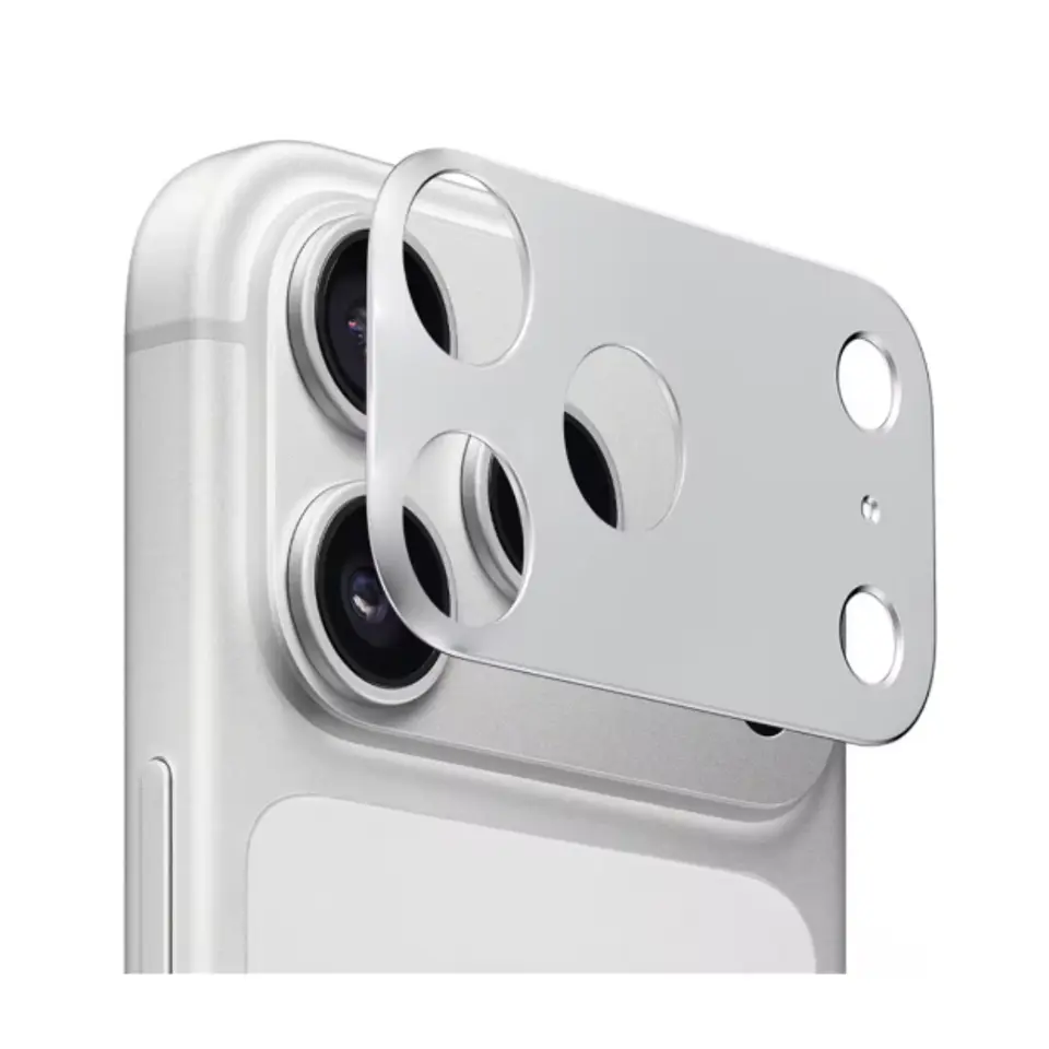 Protector trasero de cámara para iPhone 17 Pro Silver 1