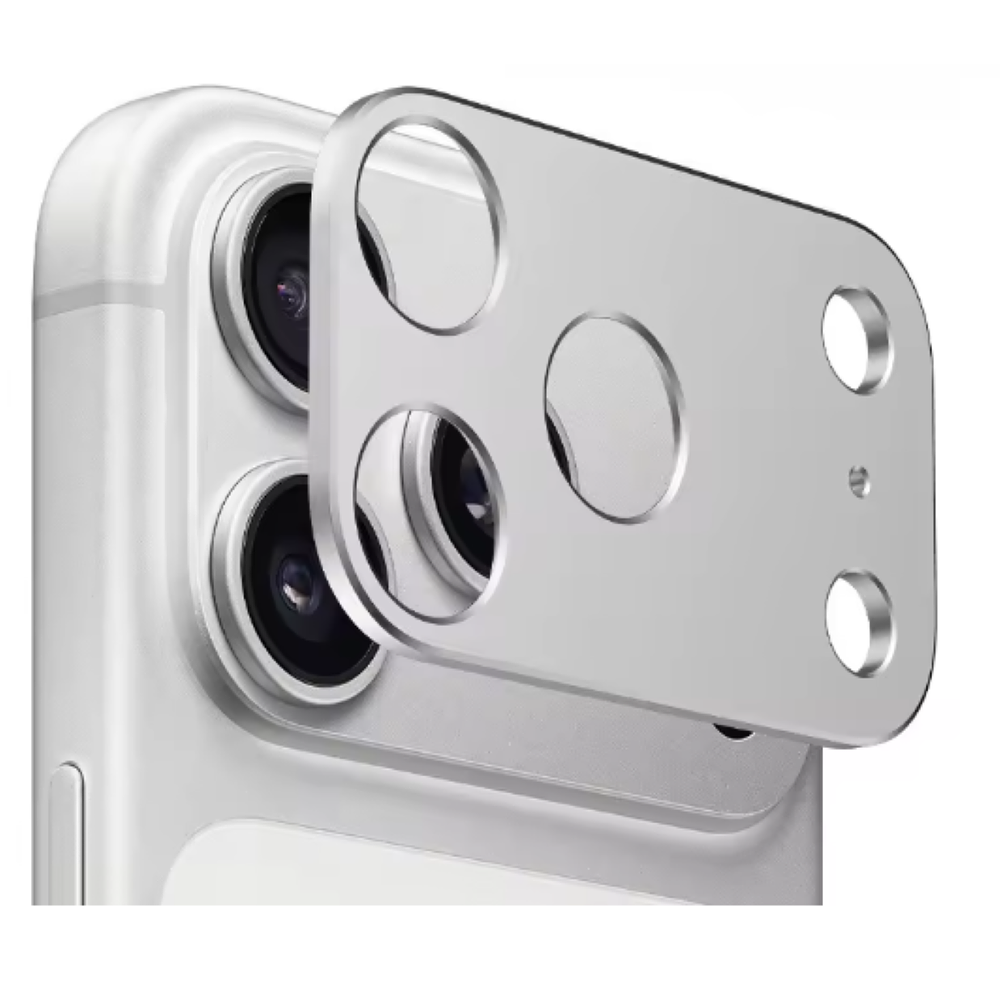 Protector trasero de cámara para iPhone 17 Pro Silver