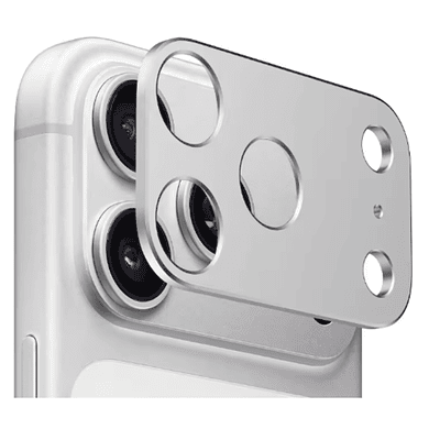 Protector trasero de cámara para iPhone 17 Pro Silver