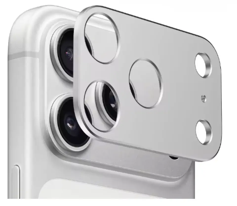Protector trasero de cámara para iPhone 17 Pro Silver 2