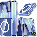 Carcasa Para Samsung Z Flip 7 Transparente MagSafe