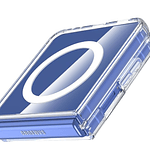 Carcasa Para Samsung Z Flip 7 Transparente MagSafe