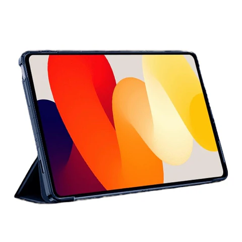 Funda Carcasa Smartcover Para Tab Samsung A11+ Azul Oscuro