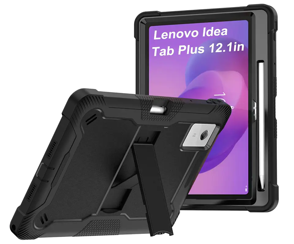 Funda Carcasa Antigolpes 360 Para Tablet Idea Tab Plus 12.1 1