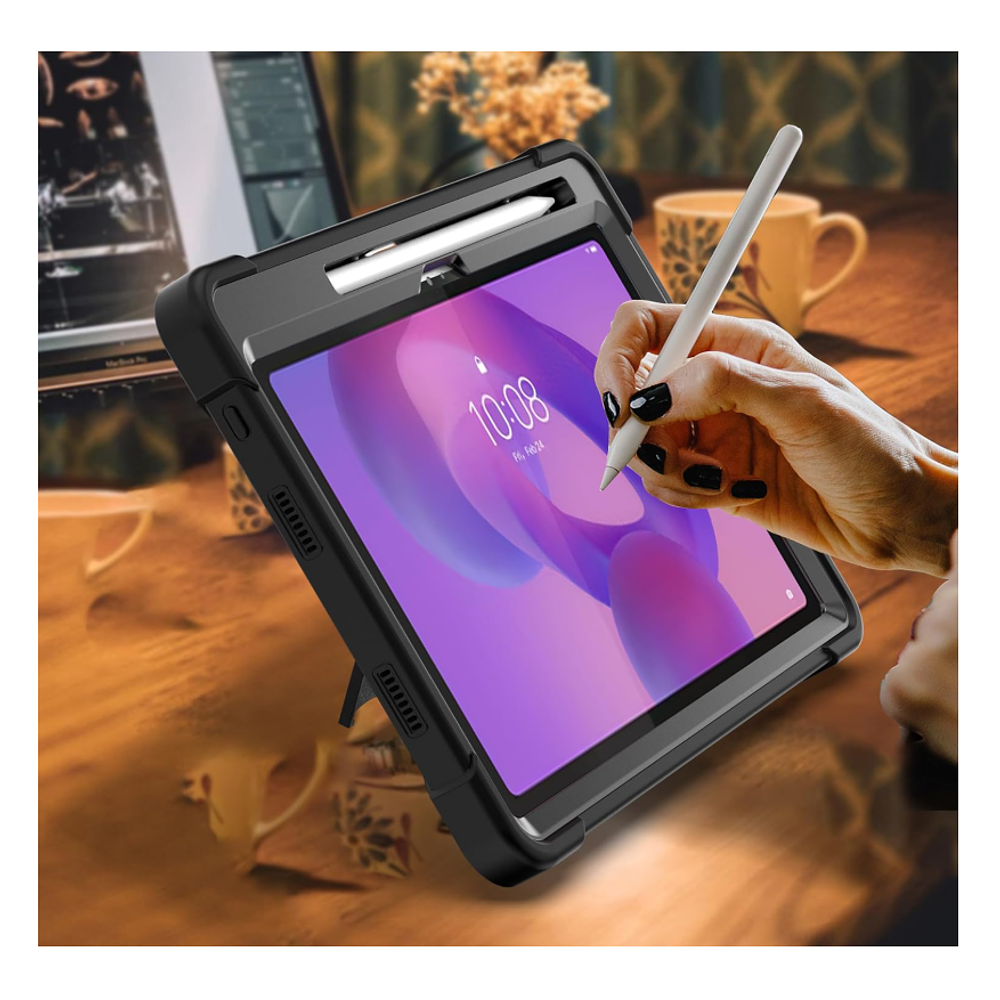 Funda Carcasa Antigolpes 360 Para Tablet Idea Tab Plus 12.1