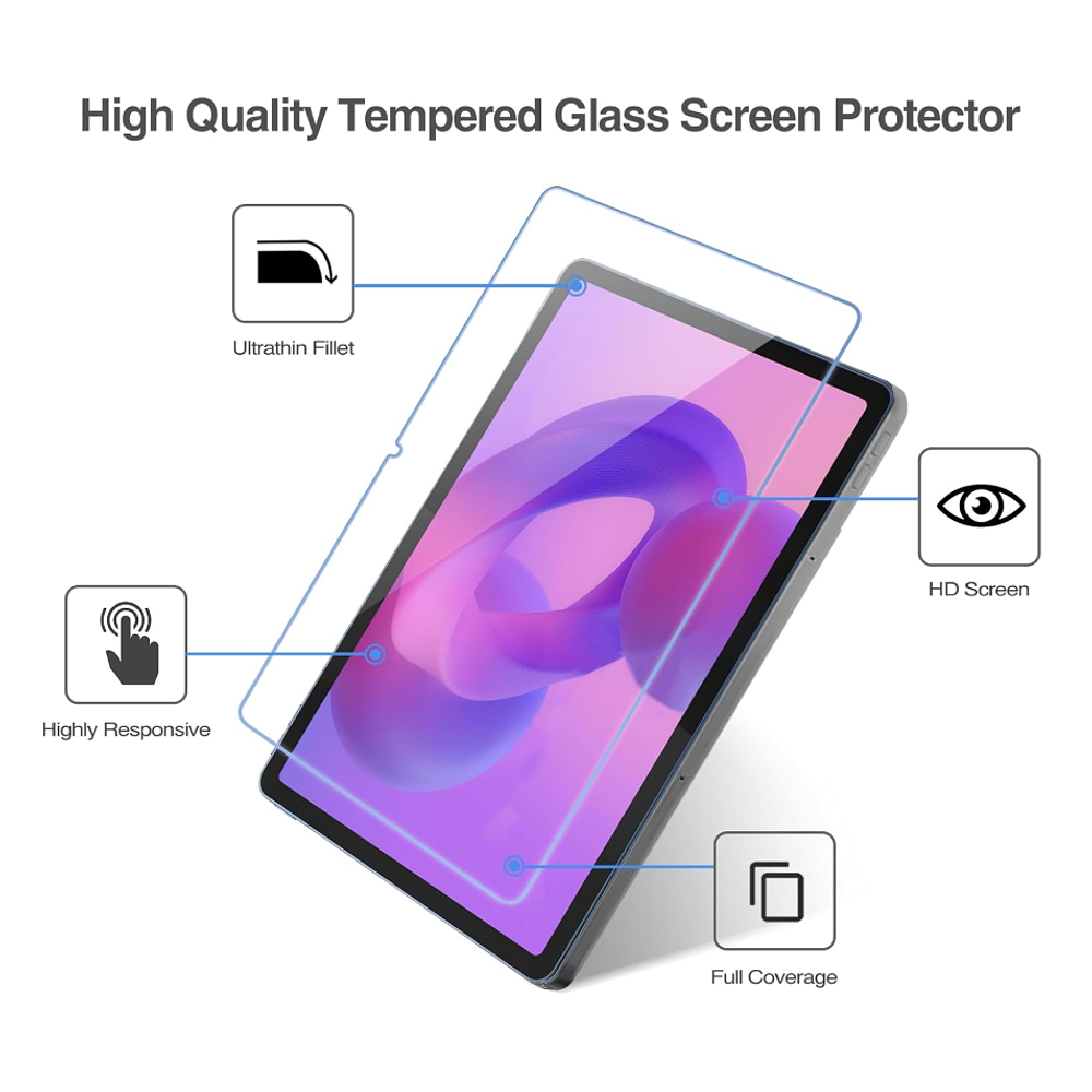 Lámina Mica Vidrio Templado Para Tablet Lenovo Idea Tab 11 2025