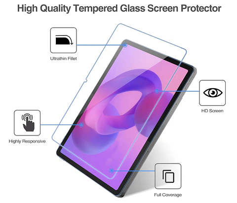 Lámina Mica Vidrio Templado Para Tablet Lenovo Idea Tab 11 2025