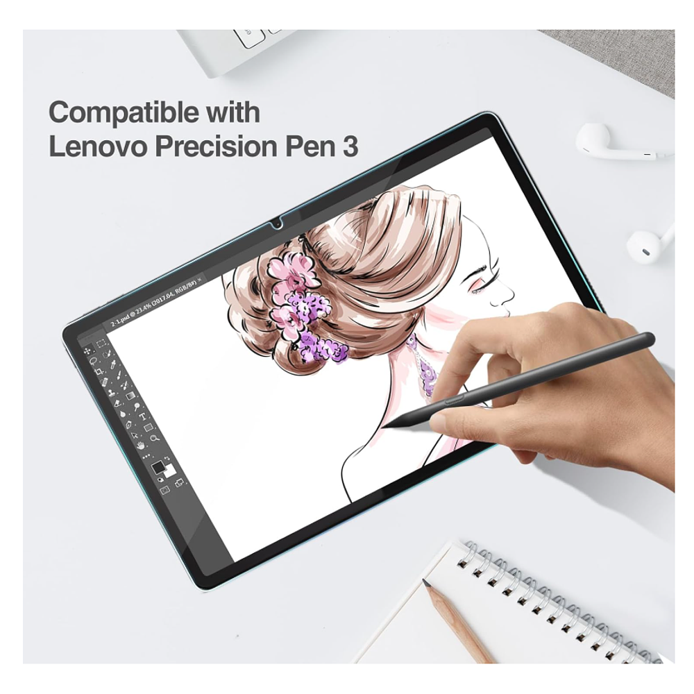 Lámina Mica Vidrio Templado Para Tablet Lenovo Idea Tab 11 2025