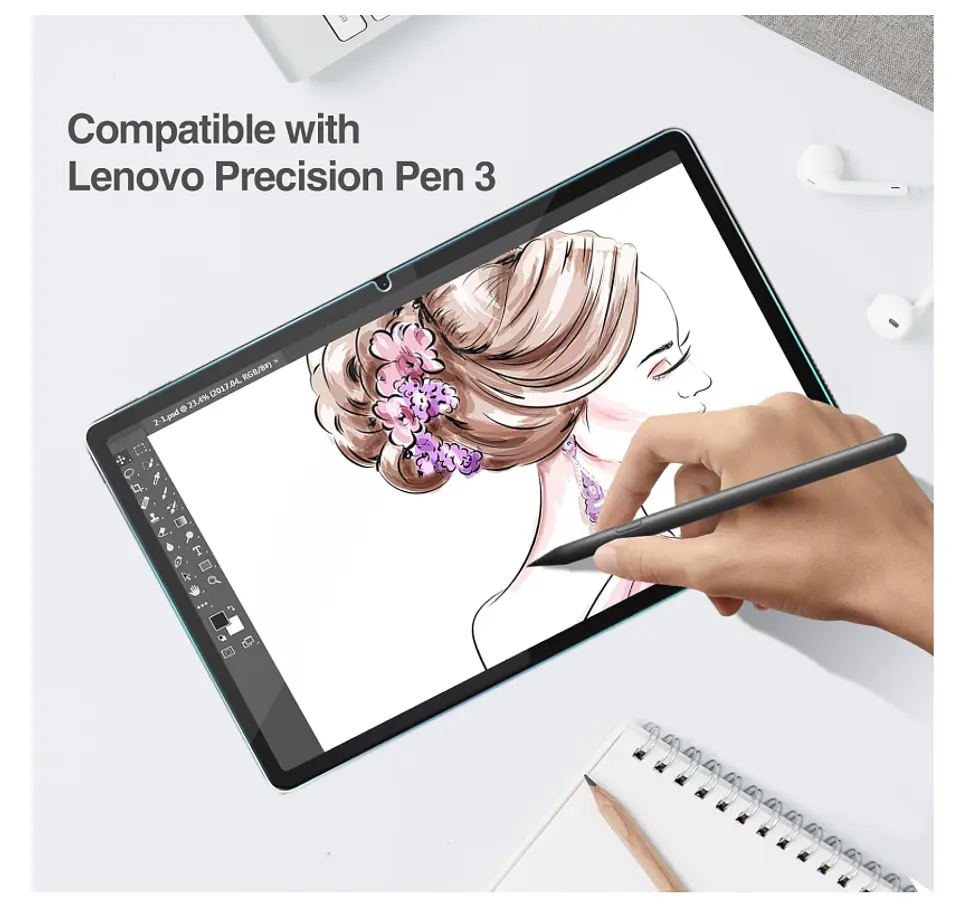 Lámina Mica Vidrio Templado Para Tablet Lenovo Idea Tab 11 2025 6